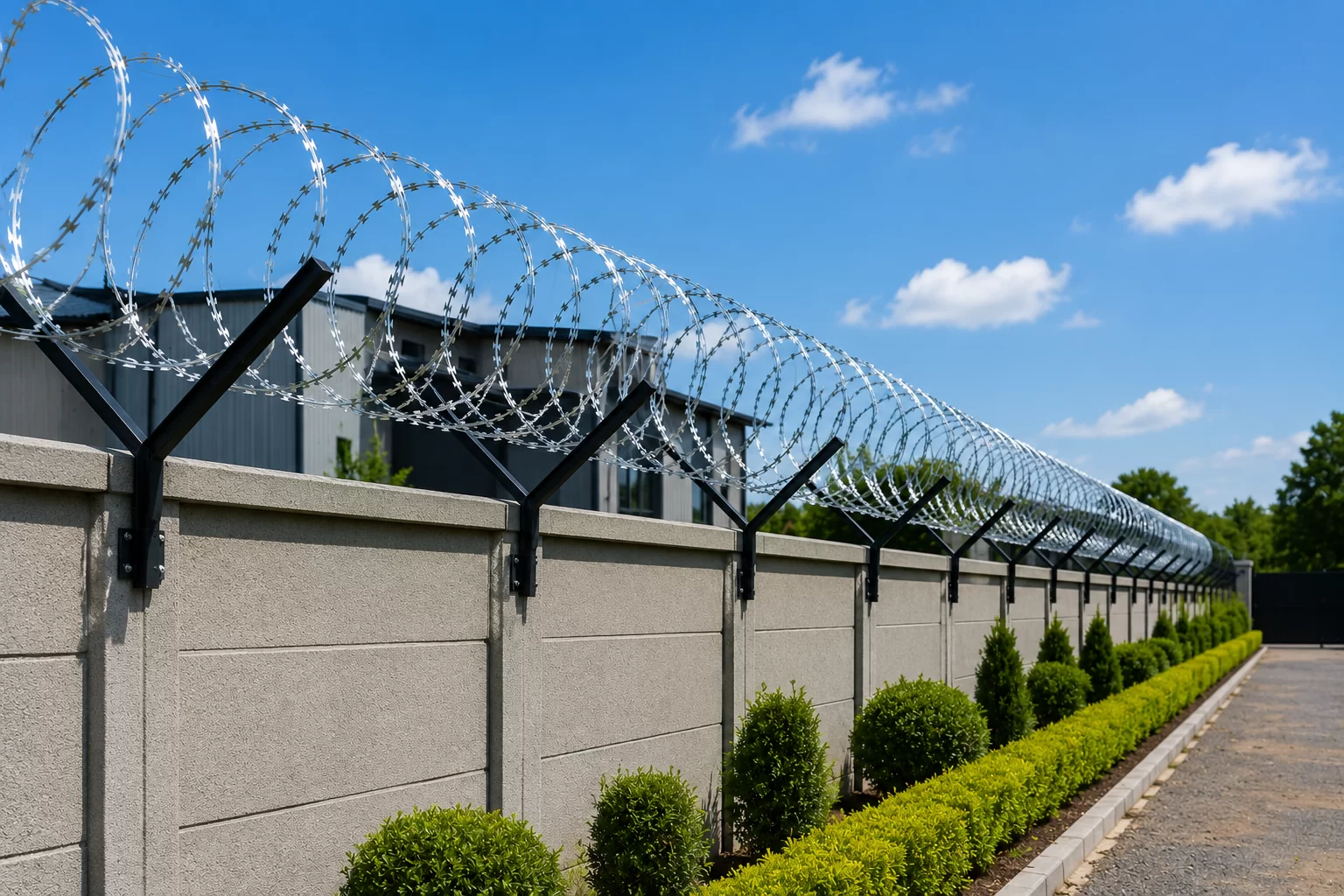 Razor Wire Installation